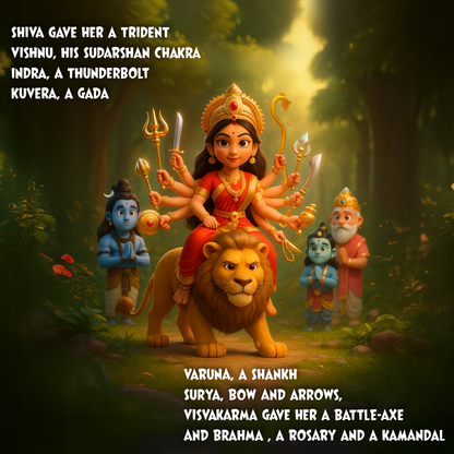 Durga, The Warrior Princess | Kids Storybook