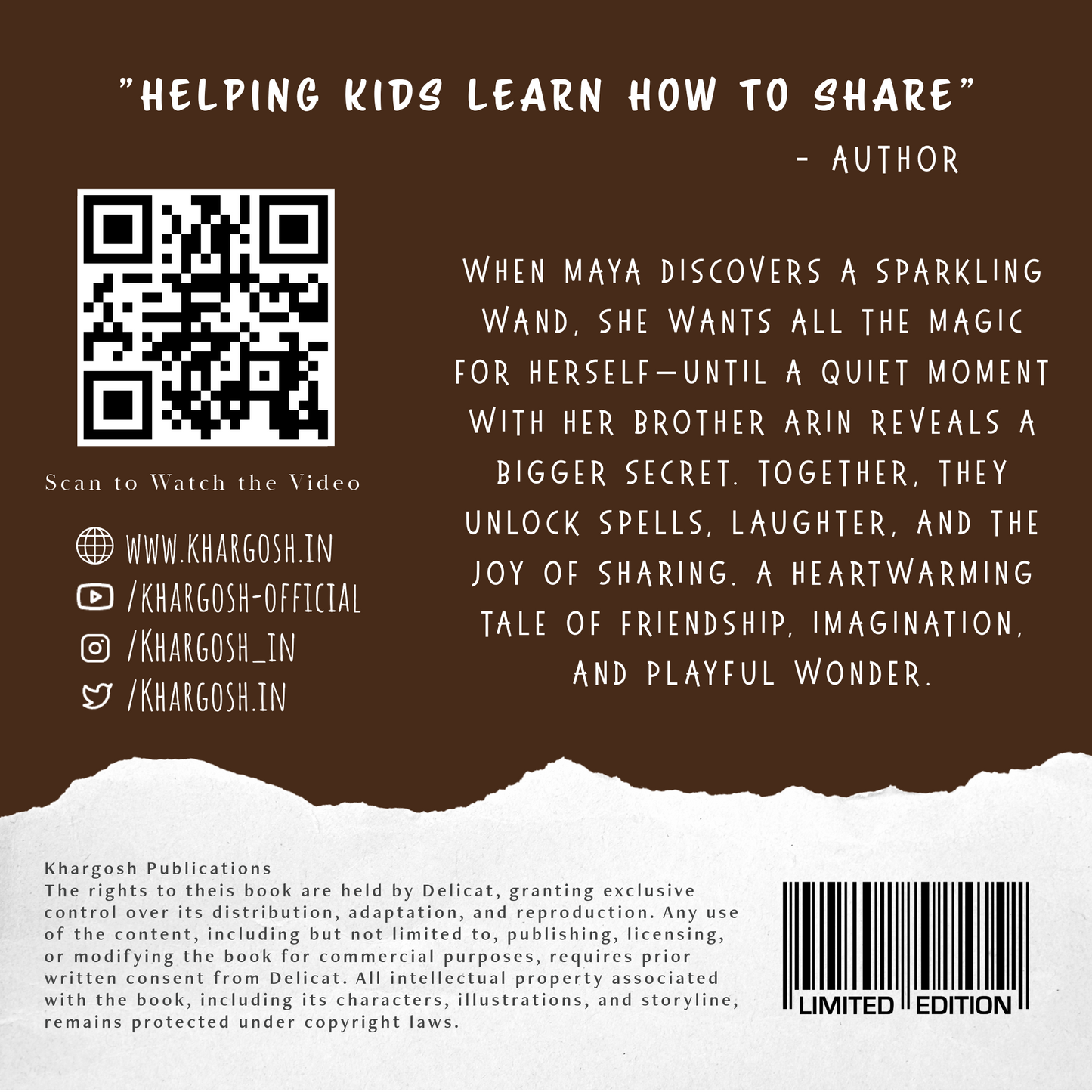 Maya Learns to Share | Kids Storybook