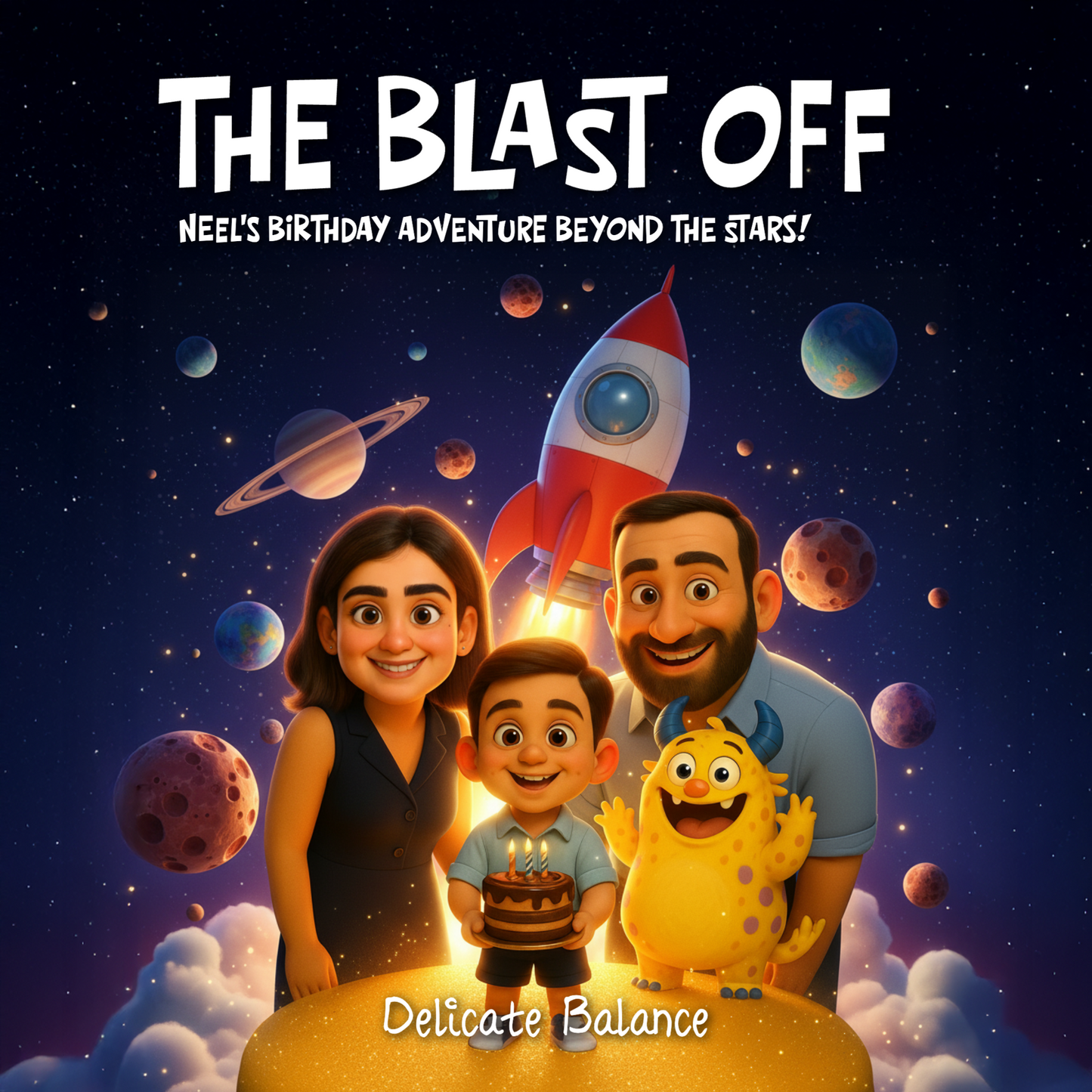 The Blast Off | A Space Adventure For Kids | Storybook