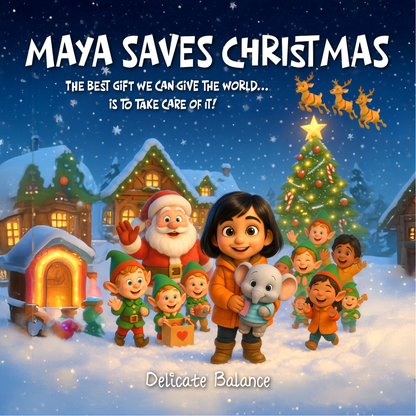 Maya Saves Christmas | Sustainable Living For Kids | Storybook
