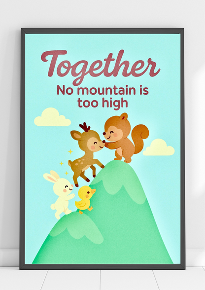 No Mountain Too High Poster | Navratri Special
